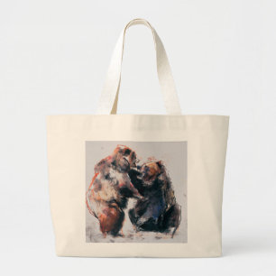 European Brown Bears 2001 Large Tote Bag