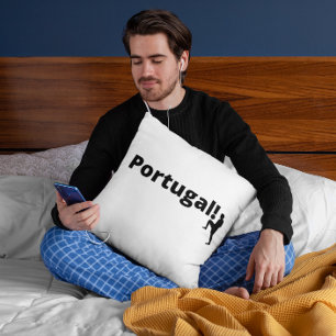 European Champions League Portugal Throw Pillow