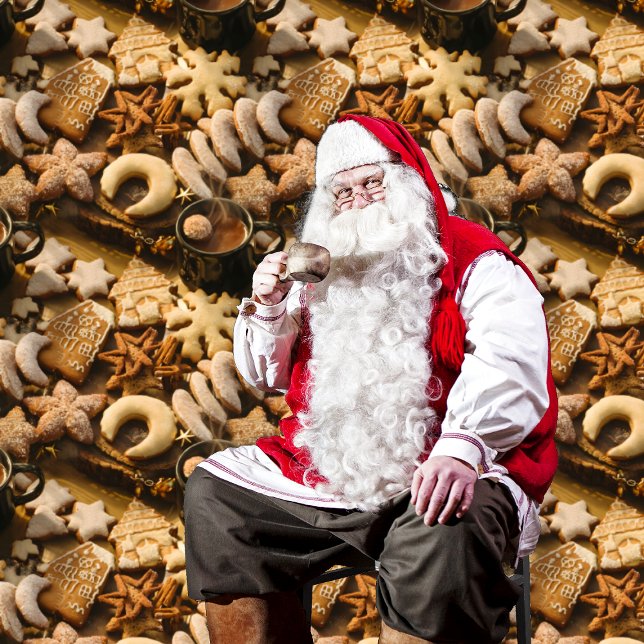 European Christmas Cookies Bliss Cozy Peel & Stick Wallpaper (Creator Uploaded)