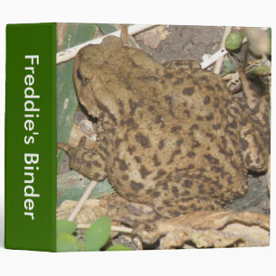 European Common Toad Custom Binder