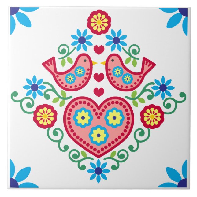 European Design Ceramic Tile (Front)