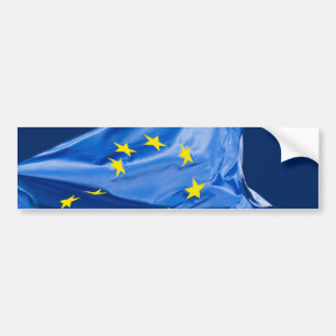 European flag bumper sticker
