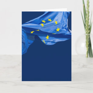 European flag card