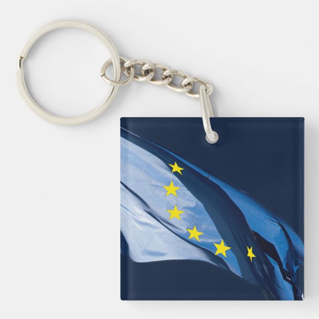 European flag keychain (Front)