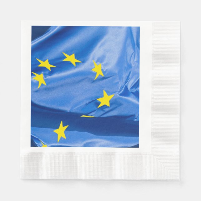 European flag napkin (Front)