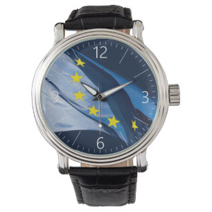 European flag watch
