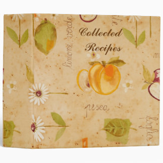European Garden Recipe Binder