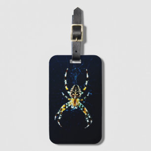 European Garden Spider bc ltcna Luggage Tag