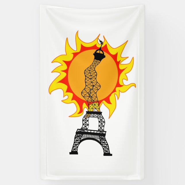 European Heat Wave Banner (Vertical)