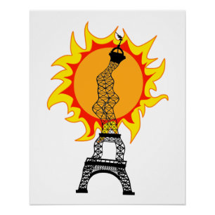 European Heat Wave Poster