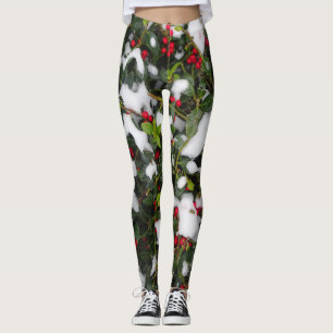 European Holly with Snow Legging