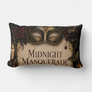 European-Inspired Gothic Halloween Lumbar Pillow