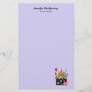 European Landmarks with a Camera Stationery