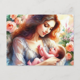 European Mom 11 Postcard