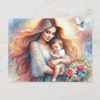 European Mom 5 Postcard