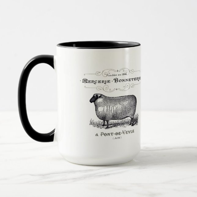 European "Old World" Sheep "Claasic Mug" Mug (Left)