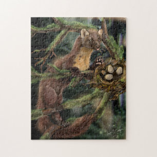 European Pine Marten Jigsaw Puzzle