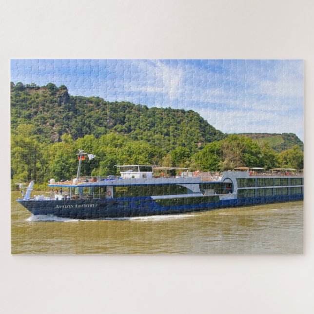European river cruise ship  jigsaw puzzle (Horizontal)