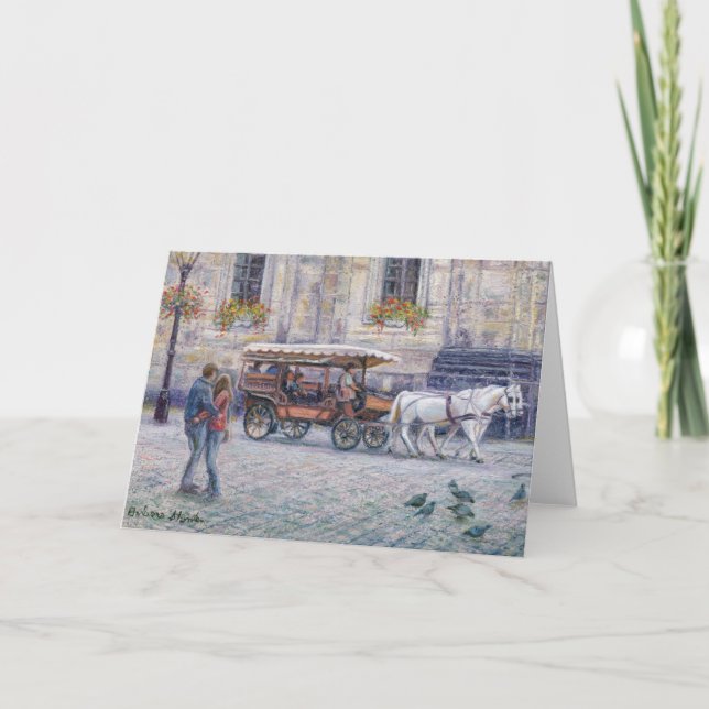 “European Romance” Card (Front)