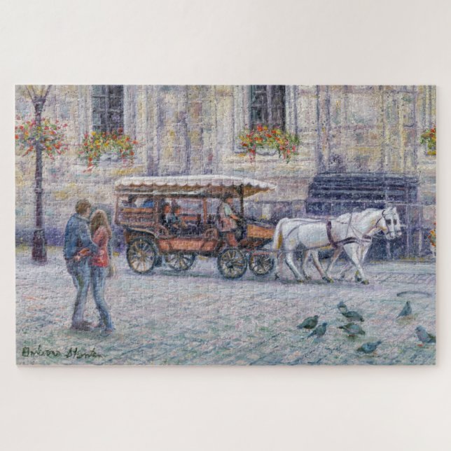 “European Romance” Jigsaw Puzzle (Horizontal)