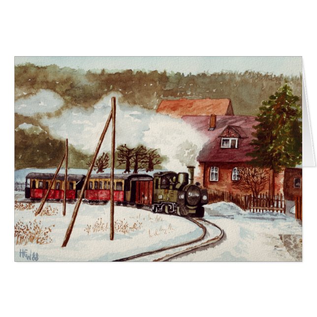 European Steam Train (Front Horizontal)