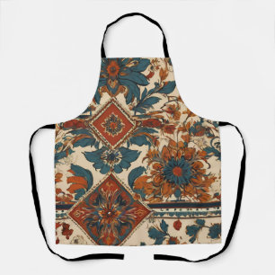 European Traditional Seamless Pattern  Apron