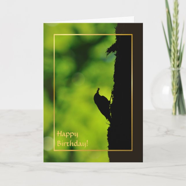 European treecreeper card (Front)