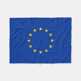 European Union EU Flag Europe Fleece Blanket