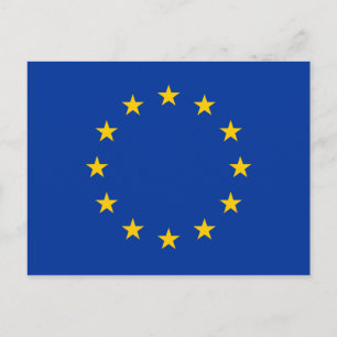 European Union - EU Flag Postcard