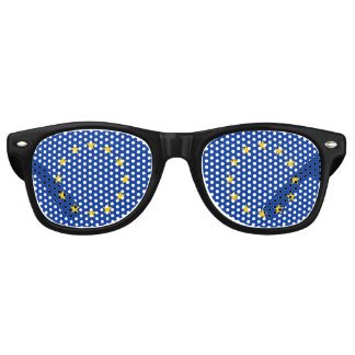 European Union EU Flag Retro Sunglasses