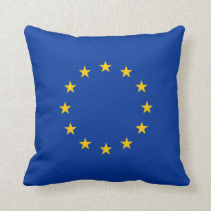 European Union - EU Flag Throw Pillow