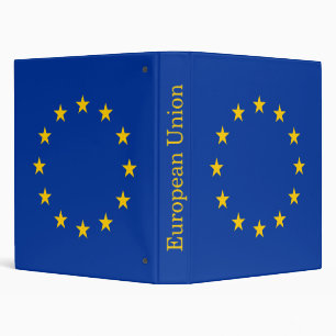 European Union Flag Binder