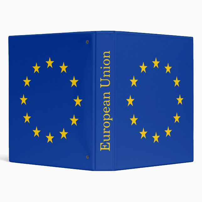 European Union Flag Binder (Background)