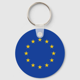 European Union Flag Keychain
