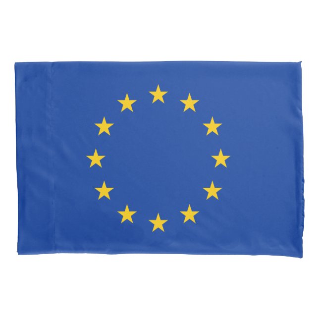 European Union Flag Pillowcase (Front)
