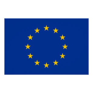 European Union Flag Poster