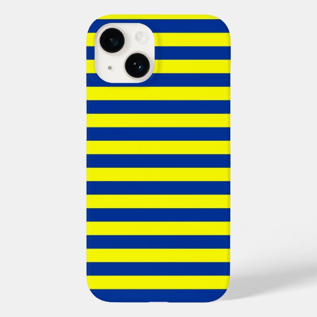 european union flag stripes pattern symbol blue ye Case-Mate iPhone case (Back)
