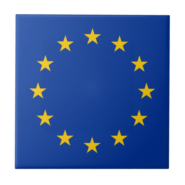 European Union flag Tile (Front)