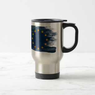 European Union Flag Travel Mug