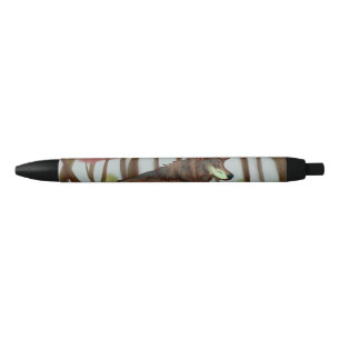 European Wolf Black Ink Pen
