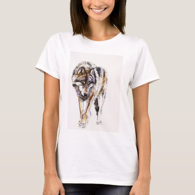 European Wolf T-Shirt (Front)