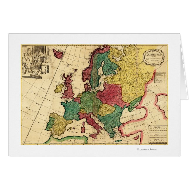 EuropePanoramic MapEurope (Front Horizontal)