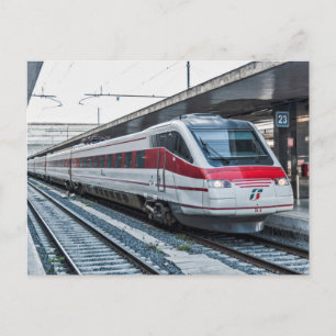 Eurostar Italia ETR 460 at Roma Termini. Postcard