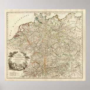 Eurupoe Postal Roads Poster