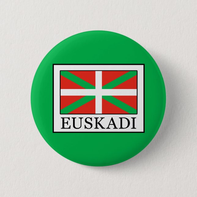 Euskadi 2 Inch Round Button (Front)