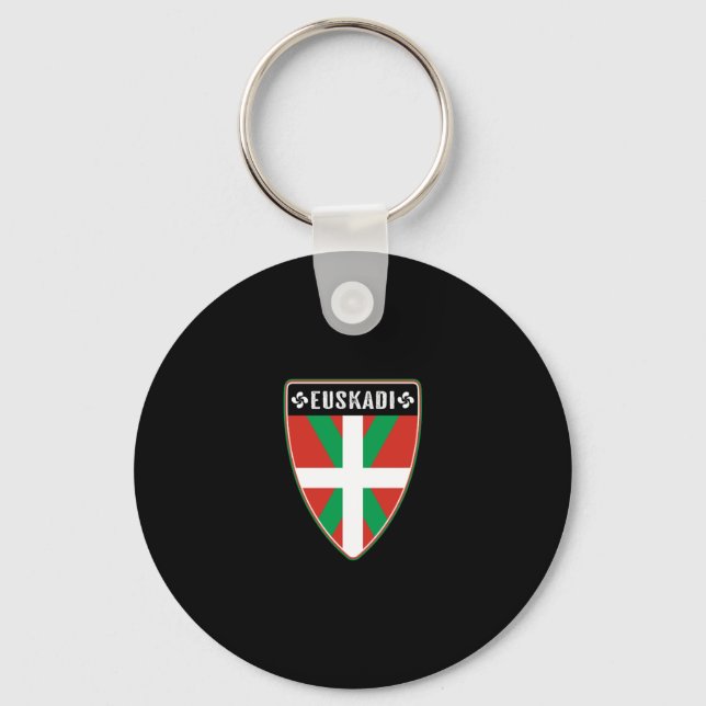 Euskadi Basque Country Keychain (Front)