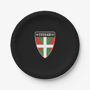 Euskadi Basque Country Paper Plate