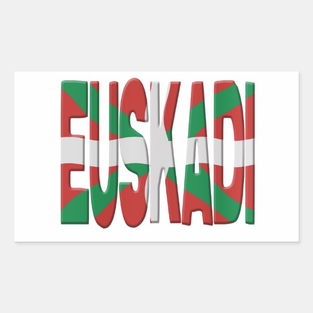 Euskadi - Basque flag Sticker (Front)