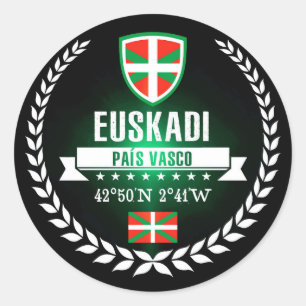 Euskadi Classic Round Sticker
