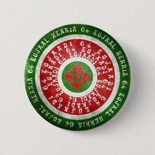 Euskadi Euskal Herria 2 Inch Round Button